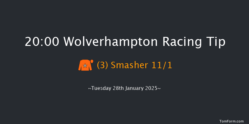 Wolverhampton  20:00 Handicap (Class 6) 6f Mon 27th Jan 2025