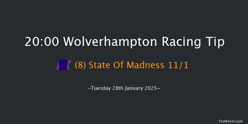 Wolverhampton  20:00 Handicap (Class 6) 6f Mon 27th Jan 2025