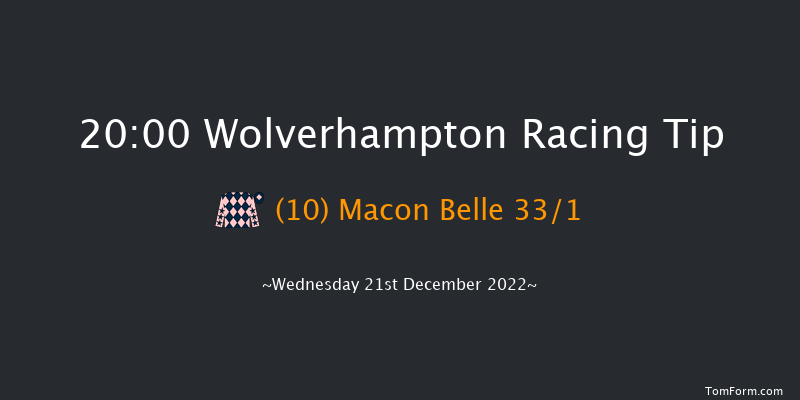 Wolverhampton 20:00 Handicap (Class 6) 5f Sun 18th Dec 2022