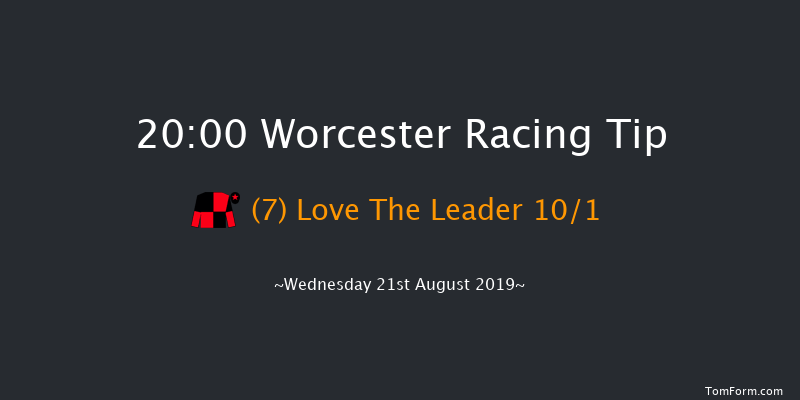 Worcester 20:00 Handicap Hurdle (Class 5) 23f Wed 14th Aug 2019