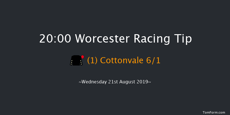 Worcester 20:00 Handicap Hurdle (Class 5) 23f Wed 14th Aug 2019