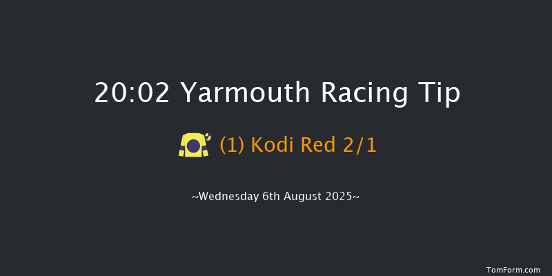 Yarmouth 20-02 (Class 6) 6f Sun 3rd Aug 2025