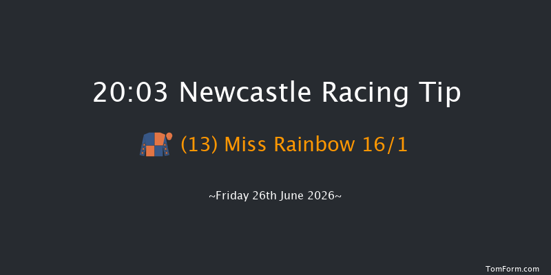 Newcastle 20-03 (Class 5) 5f Thu 25th Jun 2026