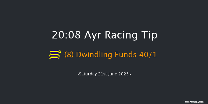 Ayr 20-08 (Class 5) 6f Wed 21st May 2025