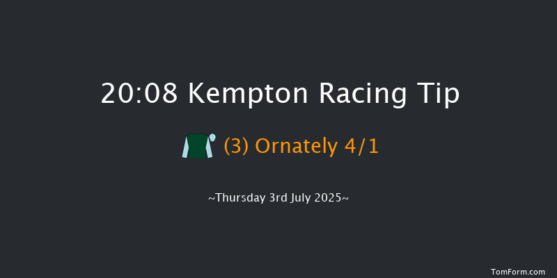 Kempton 20-08 (Class 5) 6f Wed 25th Jun 2025
