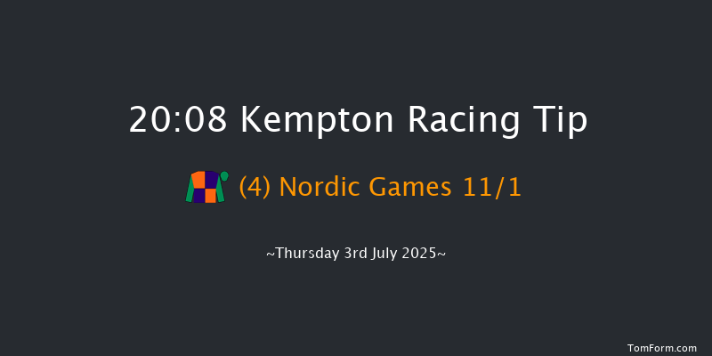 Kempton 20-08 (Class 5) 6f Wed 25th Jun 2025