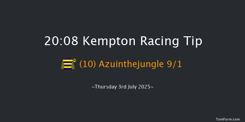 Kempton 20-08 (Class 5) 6f Wed 25th Jun 2025
