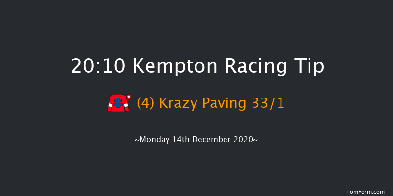 Wise Betting At racingtv.com Handicap (Div 2) Kempton 20:10 Handicap (Class 6) 6f Wed 9th Dec 2020