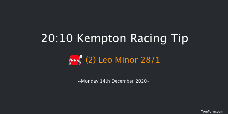 Wise Betting At racingtv.com Handicap (Div 2) Kempton 20:10 Handicap (Class 6) 6f Wed 9th Dec 2020