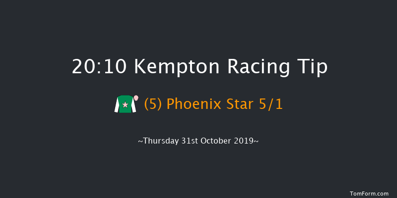 Kempton 20:10 Handicap (Class 6) 6f Wed 30th Oct 2019