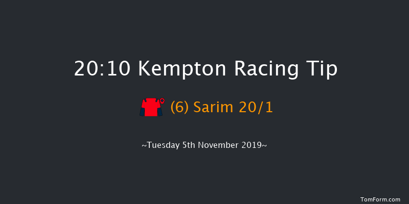 Kempton 20:10 Handicap (Class 4) 12f Mon 4th Nov 2019