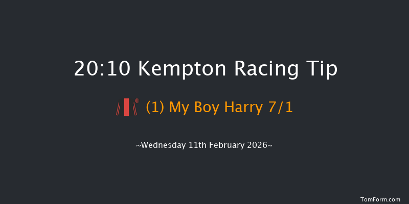 Kempton 20-10 (Class 6) 7f Wed 4th Feb 2026