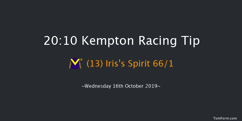 Kempton 20:10 Handicap (Class 6) 7f Tue 15th Oct 2019