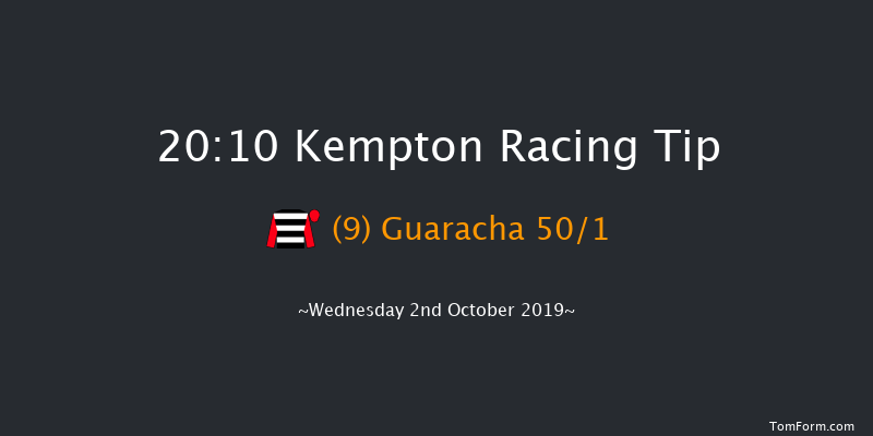Kempton 20:10 Handicap (Class 6) 16f Tue 1st Oct 2019