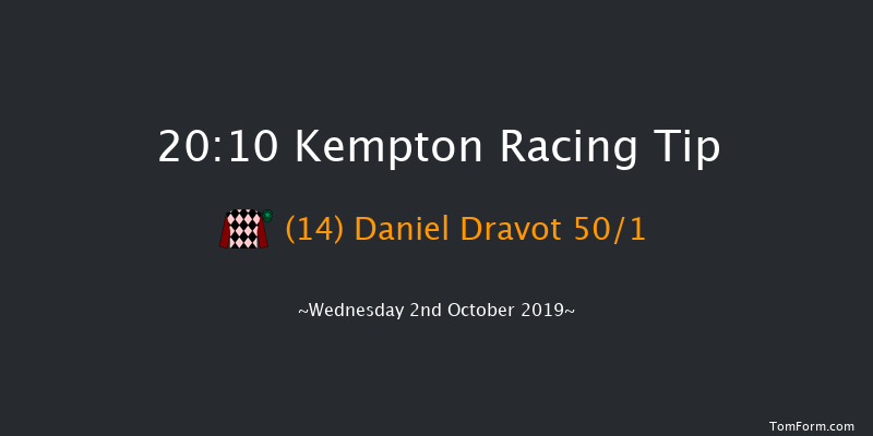 Kempton 20:10 Handicap (Class 6) 16f Tue 1st Oct 2019