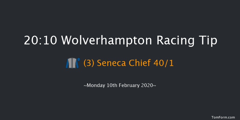 BetYourWay At Betway Handicap Wolverhampton 20:10 Handicap (Class 6) 5f Sat 8th Feb 2020