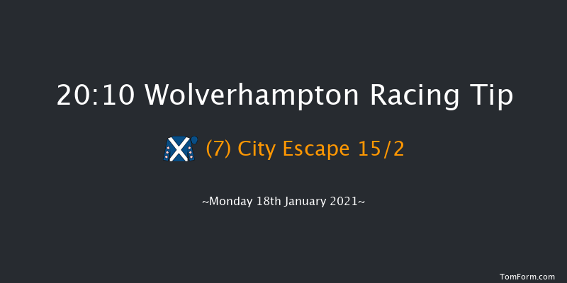 Heed Your Hunch At Betway Handicap (Div 2) Wolverhampton 20:10 Handicap (Class 6) 9.5f Mon 11th Jan 2021