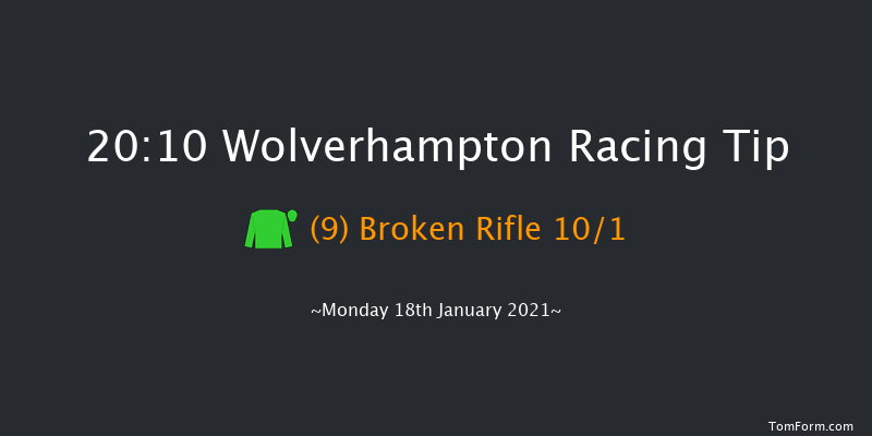 Heed Your Hunch At Betway Handicap (Div 2) Wolverhampton 20:10 Handicap (Class 6) 9.5f Mon 11th Jan 2021