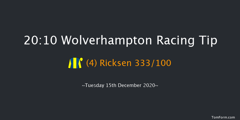 Bombardier Novice Stakes Wolverhampton 20:10 Stakes (Class 5) 9f Sat 12th Dec 2020