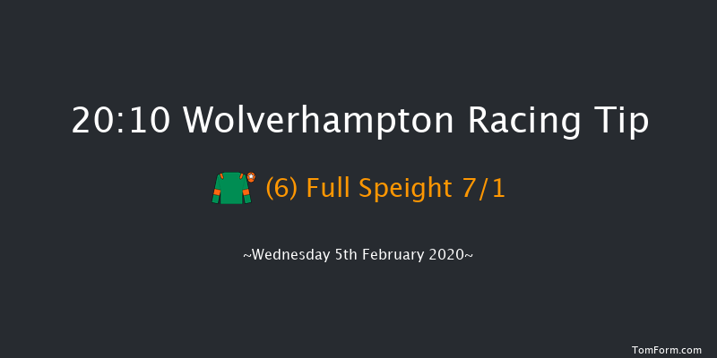 Wolverhampton 20:10 Handicap (Class 6) 9f Mon 3rd Feb 2020