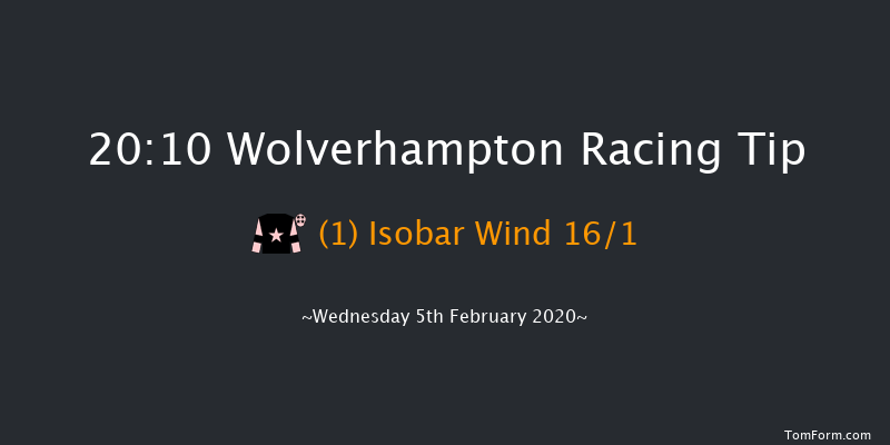 Wolverhampton 20:10 Handicap (Class 6) 9f Mon 3rd Feb 2020