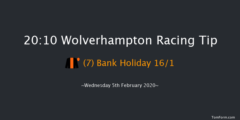 Wolverhampton 20:10 Handicap (Class 6) 9f Mon 3rd Feb 2020