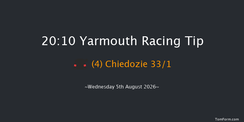 Yarmouth 20-10 (Class 6) 5f Sun 2nd Aug 2026