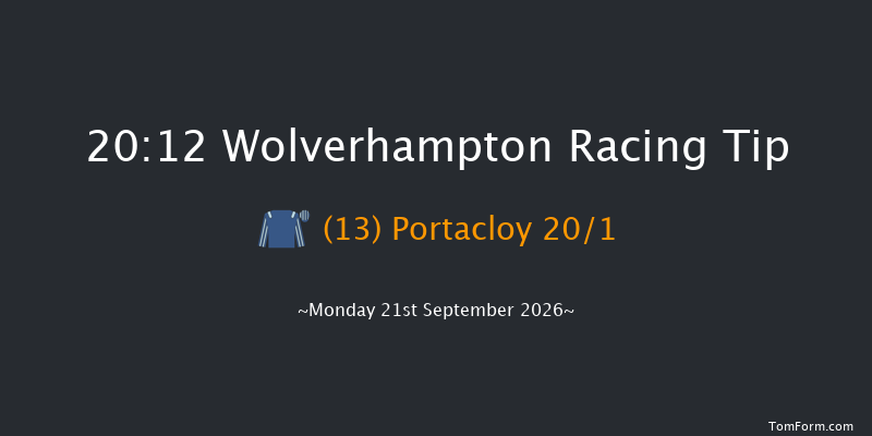 Wolverhampton 20-12 (Class 6) 6f Fri 18th Sep 2026