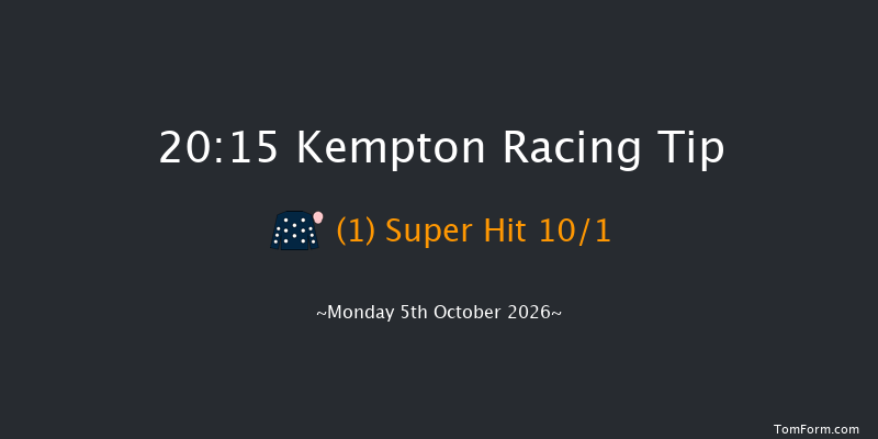 Kempton 20-15 (Class 6) 11f Wed 30th Sep 2026