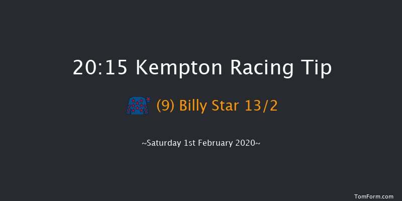 Kempton 20:15 Handicap (Class 6) 12f Wed 29th Jan 2020