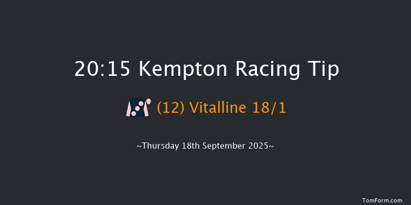 Kempton 20-15 (Class 6) 6f Mon 15th Sep 2025