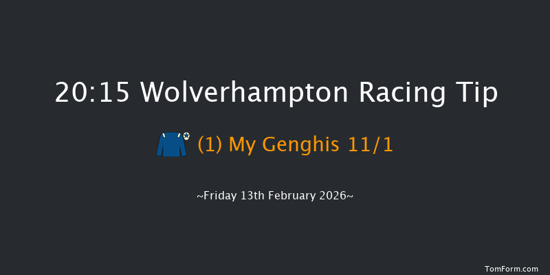 Wolverhampton 20-15 (Class 6) 5f Mon 9th Feb 2026