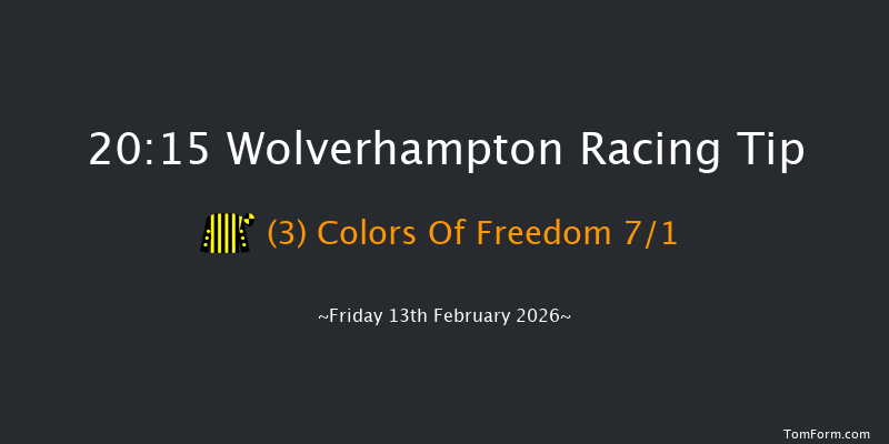 Wolverhampton 20-15 (Class 6) 5f Mon 9th Feb 2026