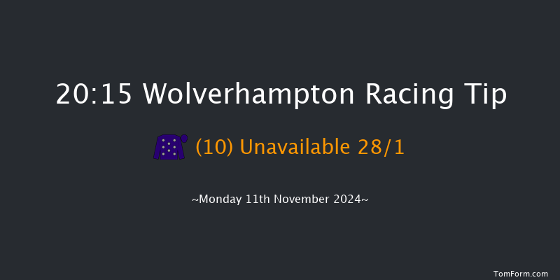 Wolverhampton  20:15 Handicap (Class 6) 5f Mon 4th Nov 2024
