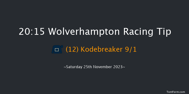 Wolverhampton 20:15 Handicap (Class 6) 9f Thu 23rd Nov 2023