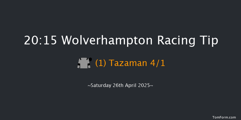 Wolverhampton 20-15 (Class 6) 16f Mon 21st Apr 2025