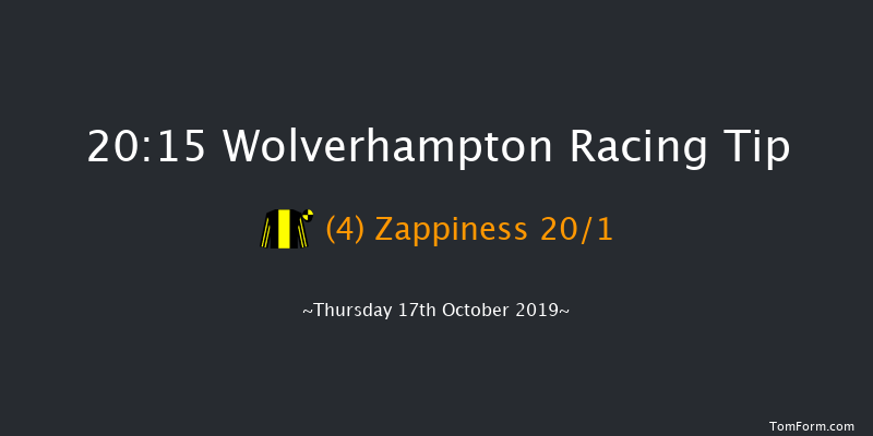 Wolverhampton 20:15 Handicap (Class 6) 10f Mon 14th Oct 2019