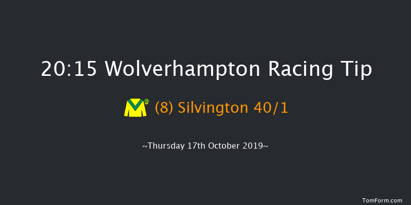 Wolverhampton 20:15 Handicap (Class 6) 10f Mon 14th Oct 2019