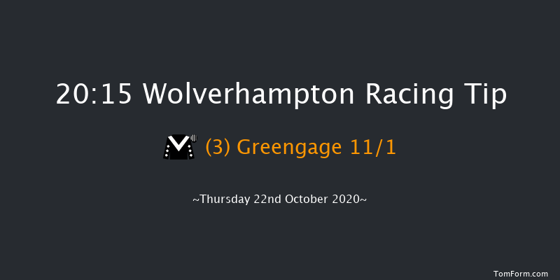 Heed Your Hunch At Betway Handicap (Div 2) Wolverhampton 20:15 Handicap (Class 5) 9.5f Mon 19th Oct 2020
