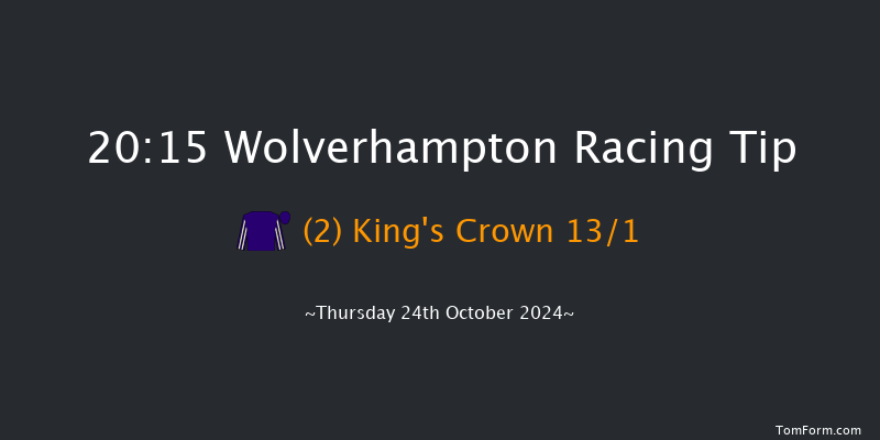 Wolverhampton  20:15 Handicap (Class 6) 7f Mon 21st Oct 2024