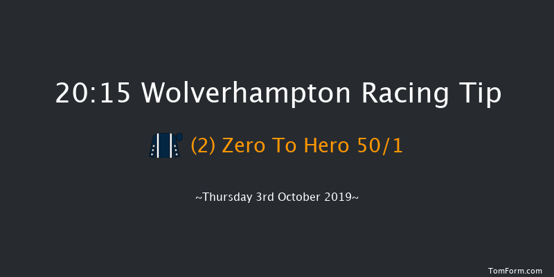 Wolverhampton 20:15 Handicap (Class 6) 9f Mon 30th Sep 2019