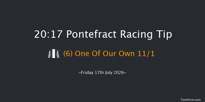 Pontefract 20-17 (Class 5) 6f Tue 7th Jul 2026