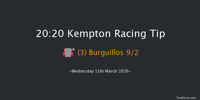 Bet At racingtv.com Handicap (Div 2) Kempton 20:20 Handicap (Class 6) 7f Mon 9th Mar 2020
