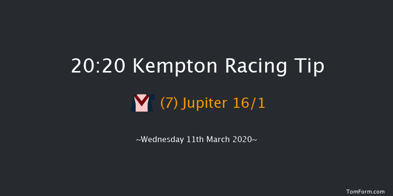 Bet At racingtv.com Handicap (Div 2) Kempton 20:20 Handicap (Class 6) 7f Mon 9th Mar 2020