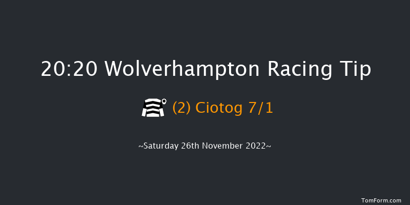 Wolverhampton 20:20 Handicap (Class 5) 9f Sat 19th Nov 2022