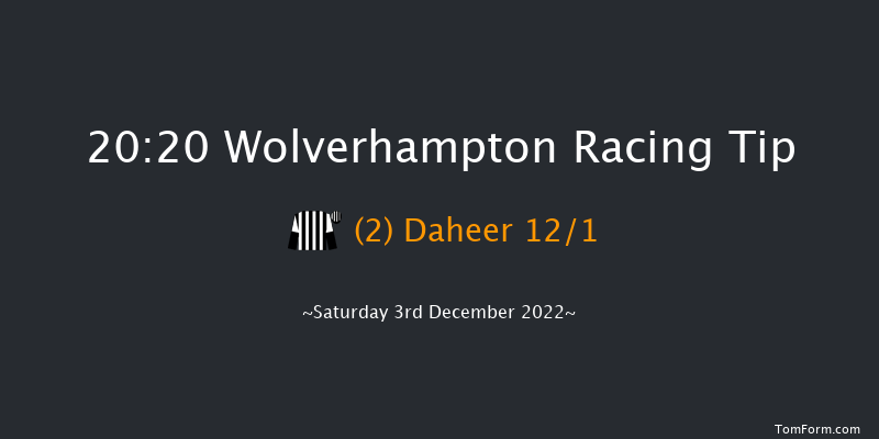 Wolverhampton 20:20 Handicap (Class 4) 12f Tue 29th Nov 2022