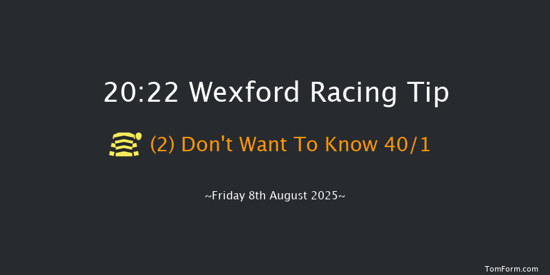 Wexford 20-22 16f Wed 6th Aug 2025
