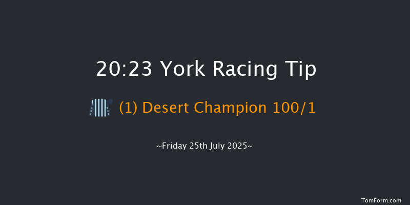 York 20-23 (Class 4) 5f Sat 12th Jul 2025