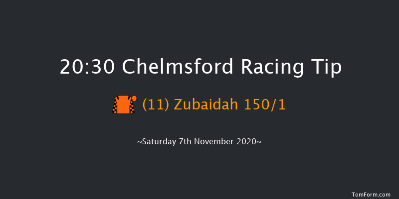 chelmsfordcityracecourse.com Handicap (Div 2) Chelmsford 20:30 Handicap (Class 6) 10f Thu 5th Nov 2020