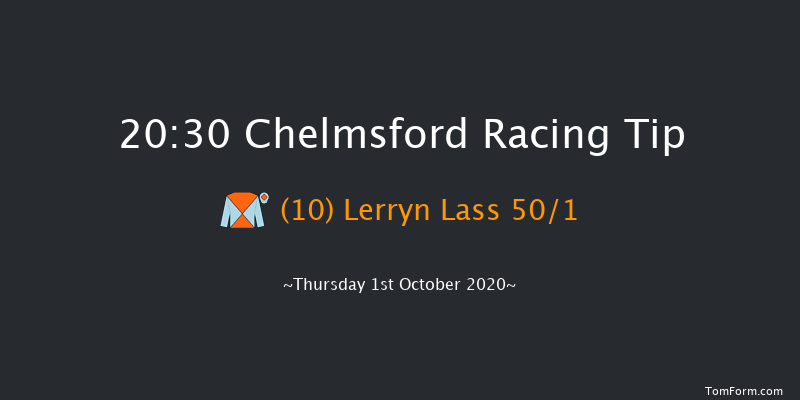 tote.co.uk Now Never Beaten By SP Handicap (Div 2) Chelmsford 20:30 Handicap (Class 6) 6f Sat 26th Sep 2020